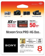 Карта памяти Sony Memory Stick PRO-HG DUO 8GB